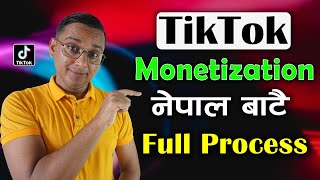 TikTok Monetization Nepal : How to Create Monetize TikTok ID from Nepal? Part 1 | KG