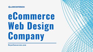 eCommerce Web Design Company