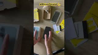 Rhinoshield 3D Impact Screen Protector PRO install on an iPhone 16. Sooo EASY #iPhone16 #rhinoshield