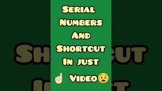 serial function in excel 🤩 #exceltips #exceltricks #exceltutorial #excelexperts #excelprotips