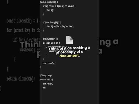 Shallow Copy vs. Deep Clone in JavaScript—Explained! 🔄