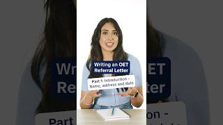 OET Letter Writing - How to Write the Name, Address & Date
