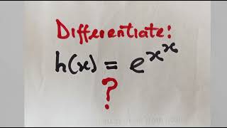 Not Everyone can Differentiate this Exponential Function | Must-Know Calculus Tricks!