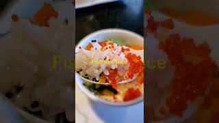 Fish Roe (eggs) Seaweed, White Rice, Japanese Lunch Bowl #shorts #asianfood #japanesefood