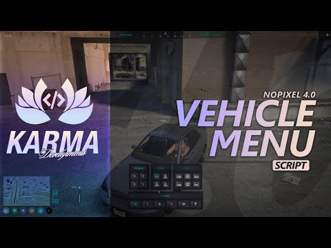 Fivem - Karma Developments Vehicle Menu System [QBCore/ESX/Standalone]