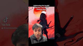 Shadow Slave’s Invalid criticism. #lotm #anime #tbate #orv #rezero #shadowslave #lightnovel