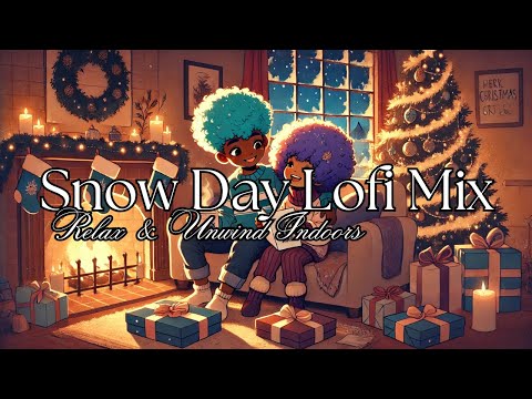 Snow Day Lofi Mix | Relax & Unwind Indoors