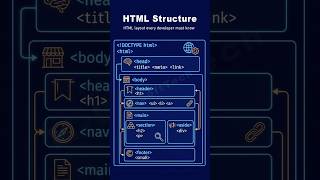 Strong websites start with strong structure. Learn the essential HTML layout every Developer #html