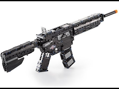 Lego CaDFI C81005 : DeTECH M4A1 Assault Rifle Block Gun Toy Preview