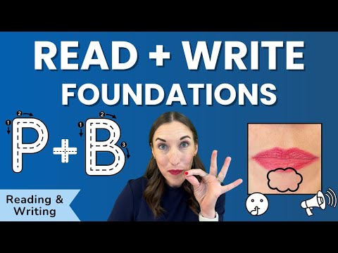 Read & Write After Stroke | Letter P + B Practice for Aphasia | Step-by-Step Speech Practice at Home
