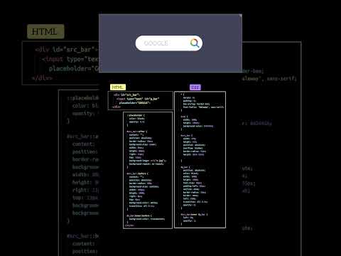 Animated Search Box | HTML CSS #shorts