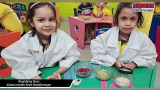 Sciencify - Magnifying Glass । Science Experiments for Kindergarten Kids @kidzeemuzaffarnagar