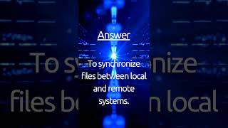 rsync  #linux #technology #linux #Interview #questions 10pm #interviewquestions #linuxjobinterview