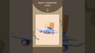 Stunning React Animated Card | React Vite TailwindCSS #tailwindcss #reactjs #uiux #frontend