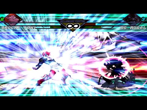 Orochi Iori Vs Dark God Rugal
