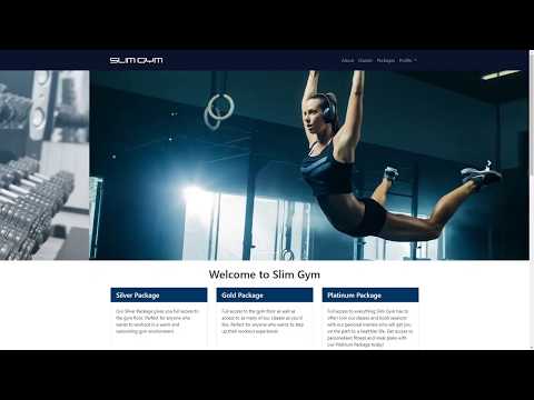 Slim Gym Website Demo