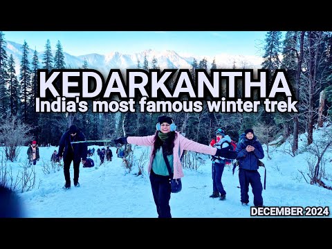 KEDARKANTHA TREK || SNOW TREK #kedarkantha #kedarkanthasummit #kedarkanthatrek #uttarakhand December