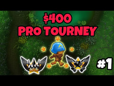 $400 PRO TOURNEY… can I win it? Episode 1 (Bloons TD Battles)