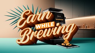Brew Coffee, Crypto Rewards: The Ultimate Morning Hack! #shorts