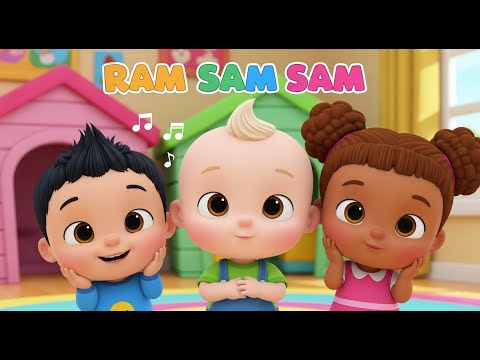 A Ram Sam Sam |  Nursery Rhymes & Kids Songs | Dudi Dudi Dam Dam 💃💃 Cutest Kids Dance