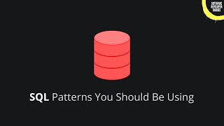 The SQL tricks you wish you knew earlier...