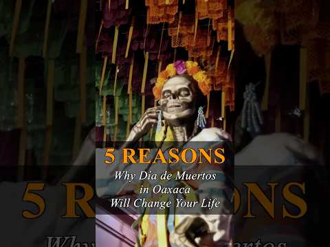 FIVE Reasons Why Dia De Muertos in Oaxaca Will Change Your Life 🇲🇽