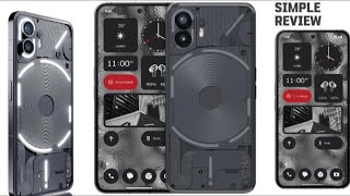 NOTHING PHONE 2 Simple Details and Review