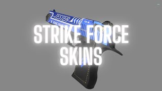 Roblox Strike Force: SKIN LEAKS & Showcase!