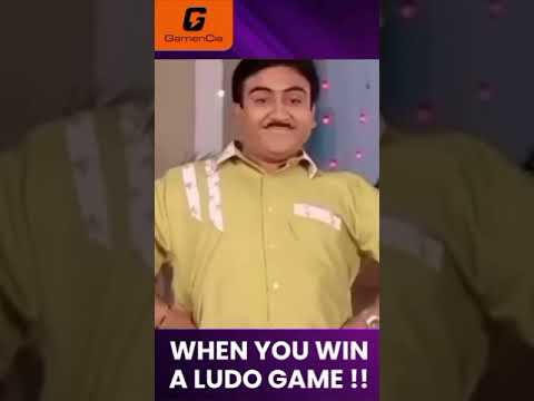 When You Win A Ludo Game #Gamencia #gaming