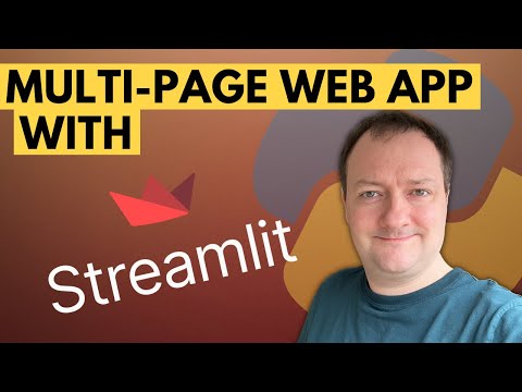 Creating Multi-Page Streamlit Apps | Python Streamlit Series Part 2