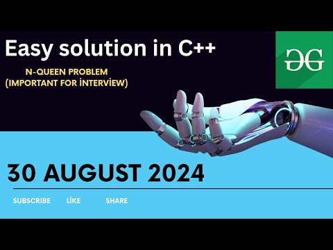 GFG POTD Today | N-Queen Problem | Most Optimized Solution | 30 August || C++ | Interview Specific