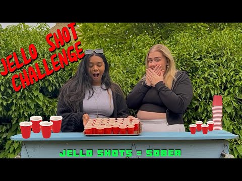 proving you CAN'T get DRUNK off jello shots