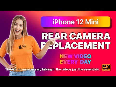 iPhone 12 Mini rear camera replacement | Rear camera repair guide | How to change iPhone camera