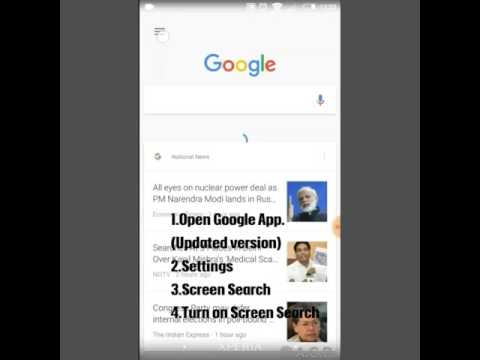 Google Screen Search (With Captions)