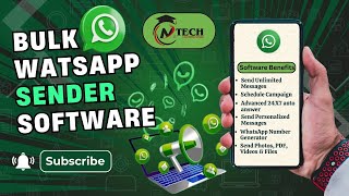 How To Use Bulk WhatsApp Sender Software | How To Use WA sender Software