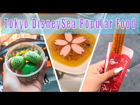 Eating Popular Tokyo DisneySea Food!!