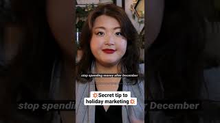 💥 secret to getting customers this holiday #marketing #marketingtips