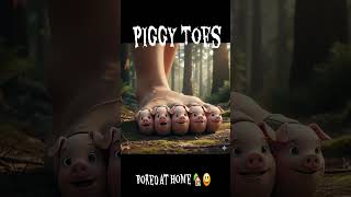 Piggy Toes. Having fun with my imagination and Ai #motivation #boredathome #physicalcomputing