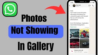 How to Fix WhatsApp Media Not Showing in Gallery | WhatsApp Photos Not Showing in Gallery