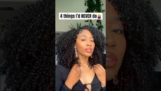 4 IMPORTANT Natural Hair No’s🙅‍♀️(for protective styles) #naturalhair #protectivestyles #curlyhair