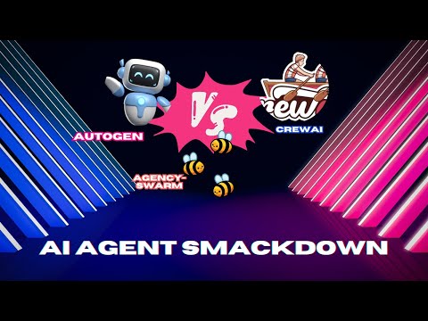 AI Agents Smackdown - Building AI Agents in CrewAI, AutoGen and Agency-Swarm