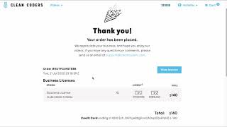 Clean Coders Business Account Tutorial