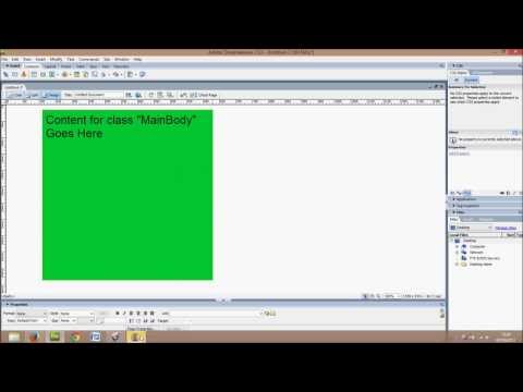 Web Design for Beginners - Video 3 | Div Tag Basics