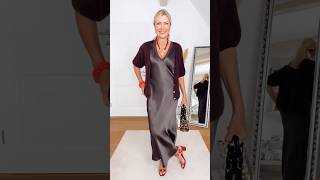Stylish Outfit Ideas for Elegant Older Women Over 50+60 💓#50sfashion #fashiontrends #over60style