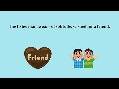 Story 27: A lonely fisherman - Learning Basic English Stories with #GinheoSchool