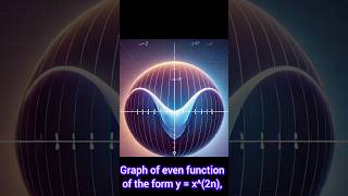 Even Function: y = x^(2n) | Symmetric Power Functions"