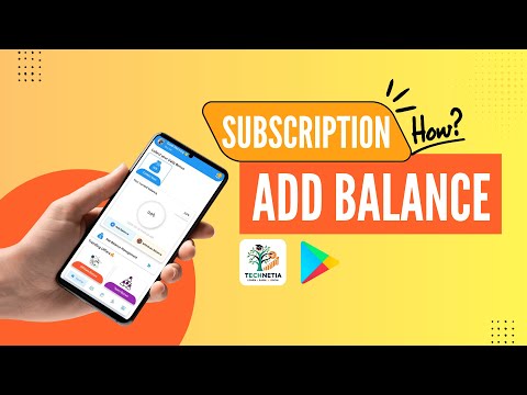 Technetia App এ কিভাবে Subscription ও Balance Add করবেন? Full Guide 🔥
