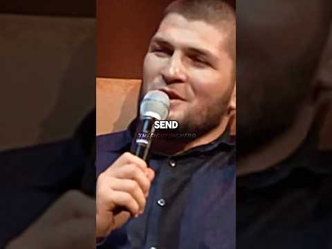 Khabib finally getting the location 📍