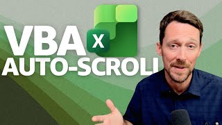 Excel Auto Scroll with Active Cell (easy VBA)