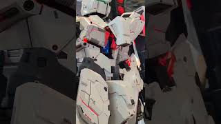 Unbelievable! The Unicorn Gundam with motorized armor expansion and light set #gundamunicorn #gundam